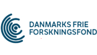 Blåt logo af Danmarks Frie Forskningsfond