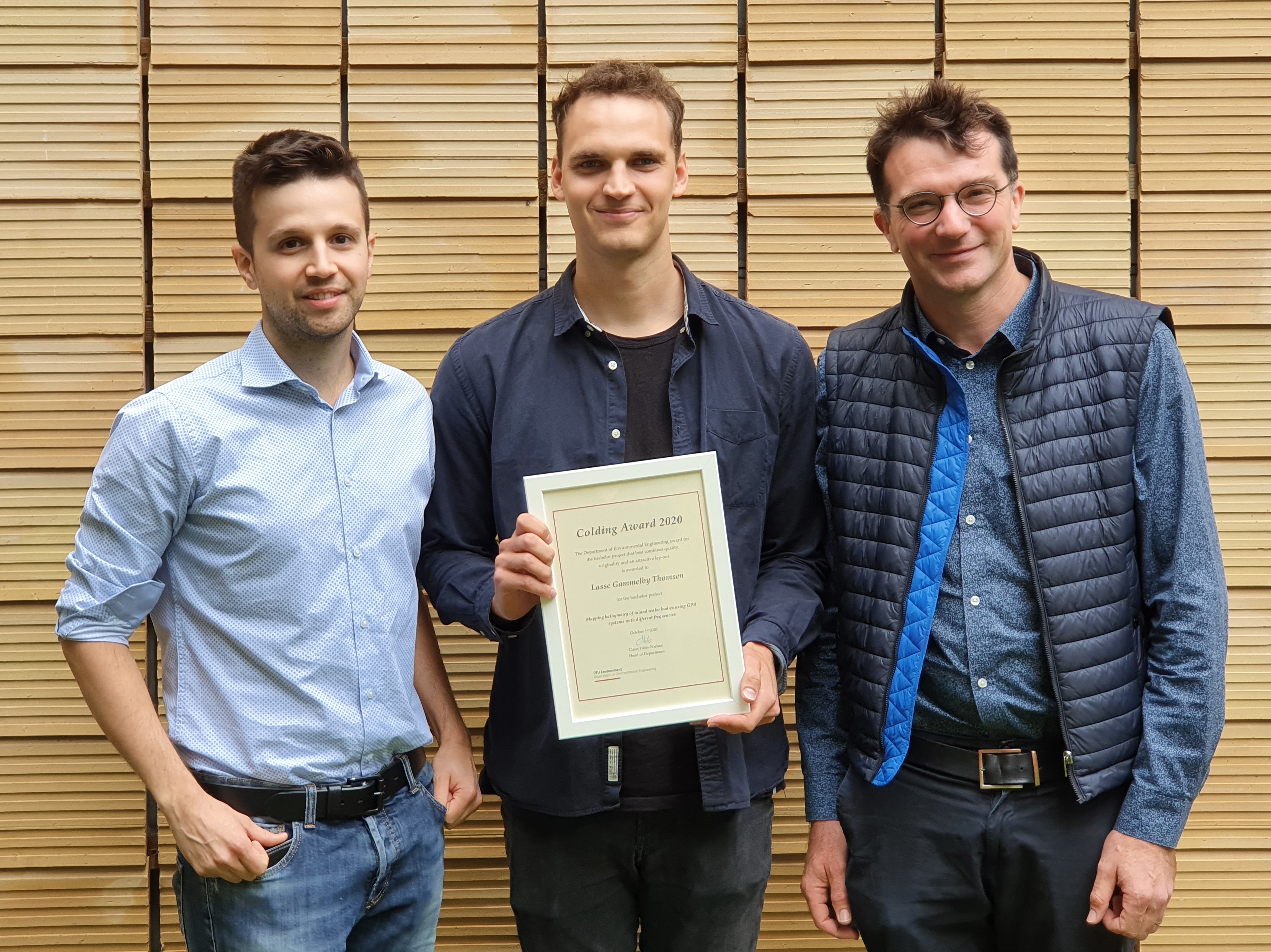 Winners for 2020 best bachelor project