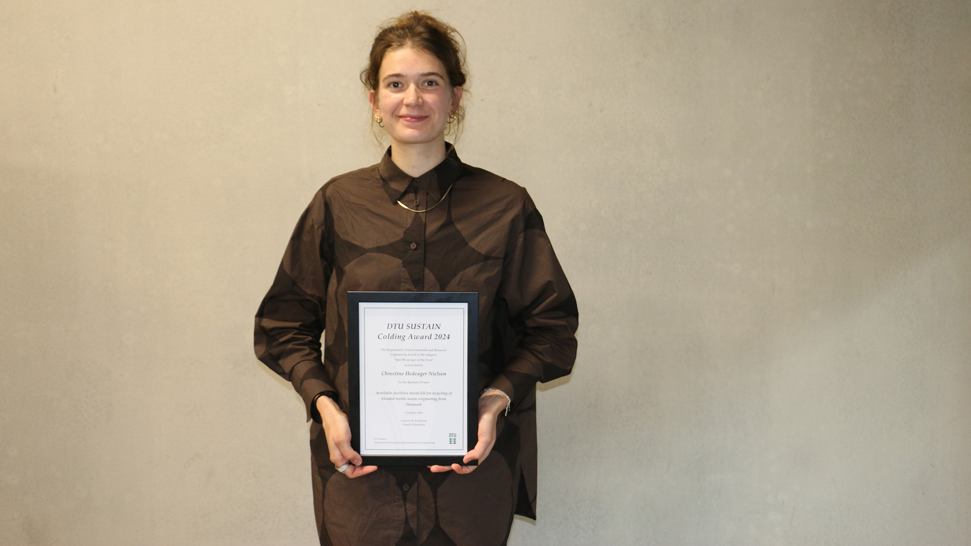 Winner of the best bachelor project 2024